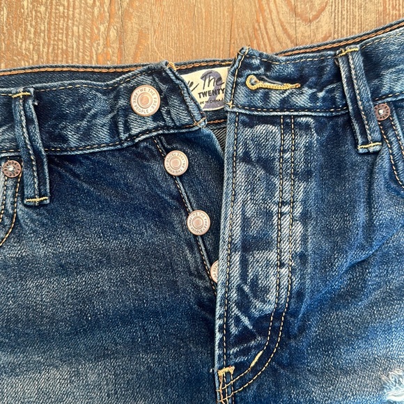 Free People We The Free Denim Shorts - Picture 2 of 4